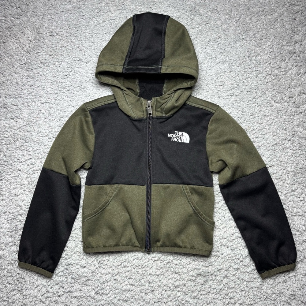 The North Face Kids Jacket - Olive and Black